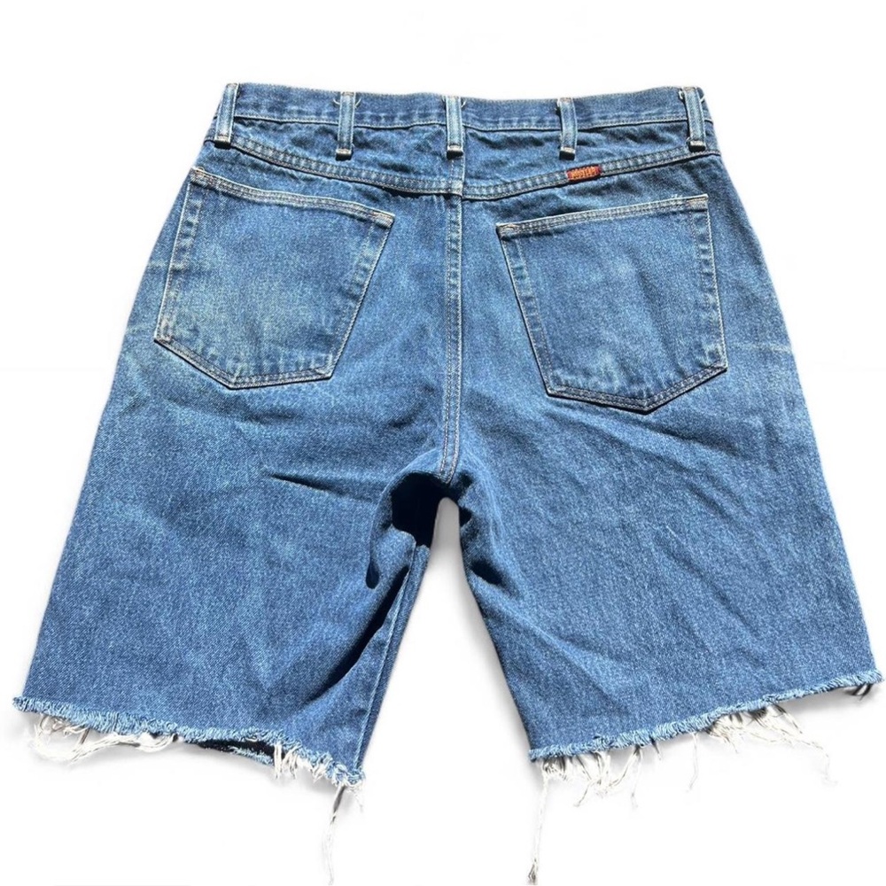 Rustler Distressed Denim Shorts